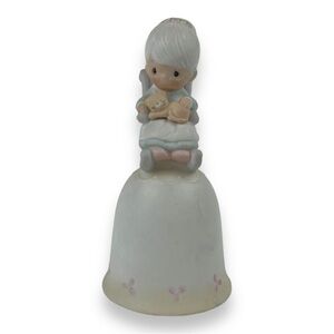 Vintage‎ 1981 Precious Moments The Purr-fect Grandma Ceramic Bell